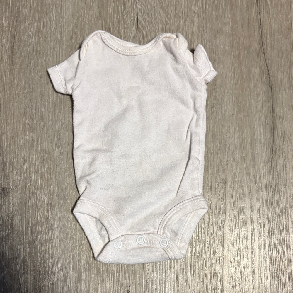 Carters‎ Classic White Baby Onesie
